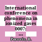 International conference on phenomena in ionized gases 0007: proceedings vol 0002: plasma physics : Beograd, 22.08.65-27.08.65 /