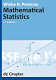 Mathematical Statistics [E-Book].