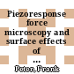 Piezoresponse force microscopy and surface effects of Perovskite ferroelectric nanostructure [E-Book] /