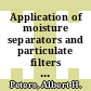 Application of moisture separators and particulate filters in reactor containment [E-Book]
