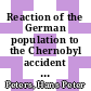 Reaction of the German population to the Chernobyl accident : Results of a survey [E-Book] /