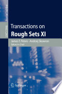 Transactions on Rough Sets XI [E-Book] /