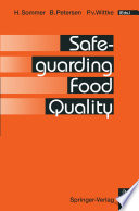 Safeguarding Food Quality [E-Book] /