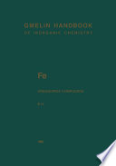 Fe Organoiron Compounds Part B14 [E-Book] : Mononuclear Compounds 14 /