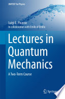 Lectures in Quantum Mechanics [E-Book] : A Two-Term Course /