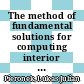 The method of fundamental solutions for computing interior transmission eigenvalues [E-Book] /