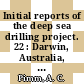 Initial reports of the deep sea drilling project. 22 : Darwin, Australia, to Colombo, Ceylon, Januar -March 1972