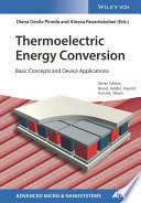 Thermoelectric energy conversion : basic concepts and device applications [E-Book] /