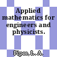 Applied mathematics for engineers and physicists.