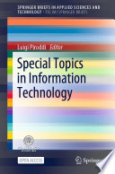 Special Topics in Information Technology [E-Book] /