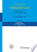 Thinkquest~2010 [E-Book] : Proceedings of the First International Conference on Contours of Computing Technology /