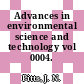 Advances in environmental science and technology vol 0004.
