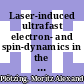 Laser-induced ultrafast electron- and spin-dynamics in the electronic band structure of Co(001) /