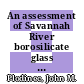 An assessment of Savannah River borosilicate glass in the repository environment : [E-Book]