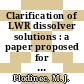 Clarification of LWR dissolver solutions : a paper proposed for presentation at the ANS topical meeting on the back end of the LWR fuel cycle, in Savannah, Georgia, on March 19 - 22, 1978 [E-Book] /