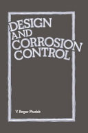 Design and corrosion control /