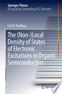 The (Non-)Local Density of States of Electronic Excitations in Organic Semiconductors [E-Book] /