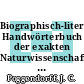 Biographisch-literarisches Handwörterbuch der exakten Naturwissenschaften. 7A,3. S - R : Berichtsjahre 1932 bis 1953.