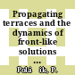 Propagating terraces and the dynamics of front-like solutions of reaction-diffusion equations on R [E-Book] /