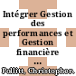 Intégrer Gestion des performances et Gestion financière [E-Book] /