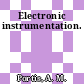 Electronic instrumentation.
