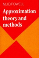 Approximation theory and methods /