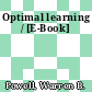 Optimal learning / [E-Book]