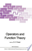 Operators and Function Theory [E-Book] /