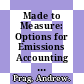 Made to Measure: Options for Emissions Accounting under the UNFCCC [E-Book] /