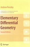 Elementary differential geometry /