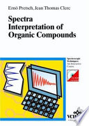 Spectra interpretation of organic compounds /