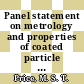 Panel statement on metrology and properties of coated particle fuel : abstract at the end of the fourth meeting of the Dragon Project Quality Control Working Party held in Grenoble (april 19 - 20, 1972) [E-Book] /