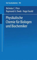 Physikalische Chemie für Biologen und Biochemiker.