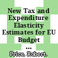 New Tax and Expenditure Elasticity Estimates for EU Budget Surveillance [E-Book] /