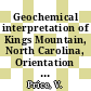 Geochemical interpretation of Kings Mountain, North Carolina, Orientation area : a paper proposed for presentation at the ERDA-GSO symposium on hydrogeochemical and stream sediment reconnaissance, Grand Junction, Colorado, March 16 - 17, 1977 [E-Book] /