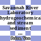 Savannah River Laboratory hydrogeochemical and stream sediment reconnaissance : raw data resease II orientation studies in Alabama : national uranium resource evaluation program : [E-Book]