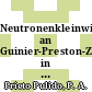 Neutronenkleinwinkelstreuung an Guinier-Preston-Zonen in Aluminium-Kupfer-Legierungen [E-Book] /