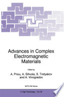 Advances in Complex Electromagnetic Materials [E-Book] /