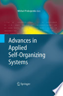 Advances in Applied Self-organizing Systems [E-Book] /