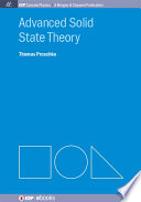 Advanced solid state theory [E-Book] /