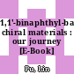 1,1'-binaphthyl-based chiral materials : our journey [E-Book] /
