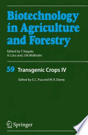 Transgenic Crops IV [E-Book] /