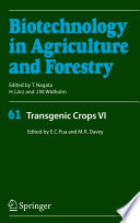 Transgenic Crops VI [E-Book] /
