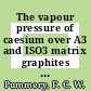 The vapour pressure of caesium over A3 and ISO3 matrix graphites : [E-Book]