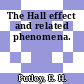 The Hall effect and related phenomena.