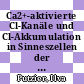 Ca2+-aktivierte Cl-Kanäle und Cl-Akkumulation in Sinneszellen der Ratte [E-Book] /