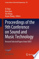 Proceedings of the 9th Conference on Sound and Music Technology [E-Book] : Revised Selected Papers from CMST /