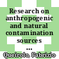 Research on anthropogenic and natural contamination sources in Northern Chile : German-Chile cooperation in scientific research and technological development [E-Book] /