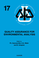 Quality assurance for environmental analysis: method evaluation within the measurements and testing programme (BCR)