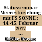 Statusseminar Meeresforschung mit FS SONNE : 14.-15. Februar 2017 in Oldenburg ; Tagungsband /